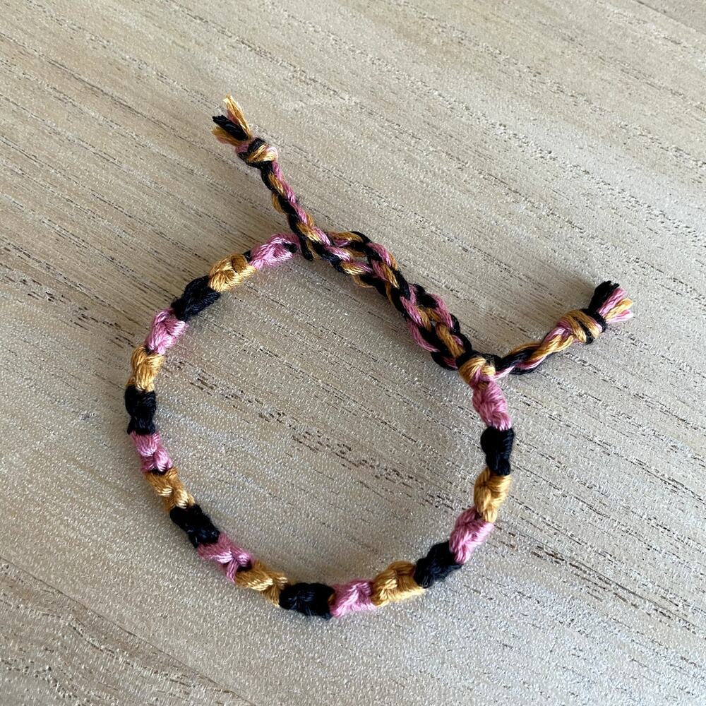 Chrysanta Bracelet anklet trendy comfortable tie embroidery thread woven gift